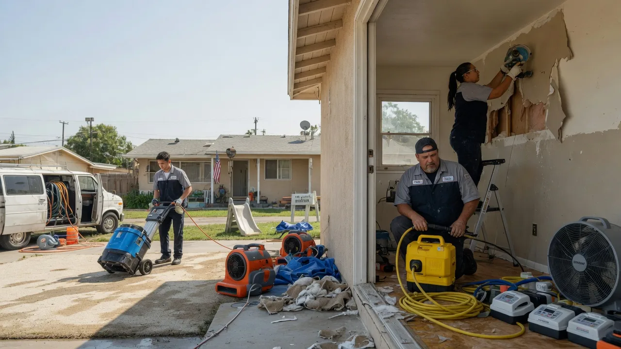 Water Damage Restoration in Herald, CA near me